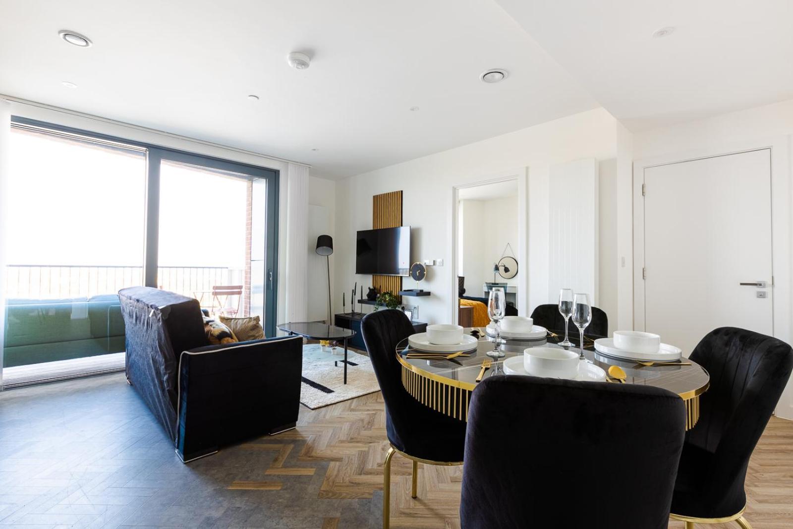 Luxury Apt Near Canary Wharf With Stunning Views Лондон Екстер'єр фото